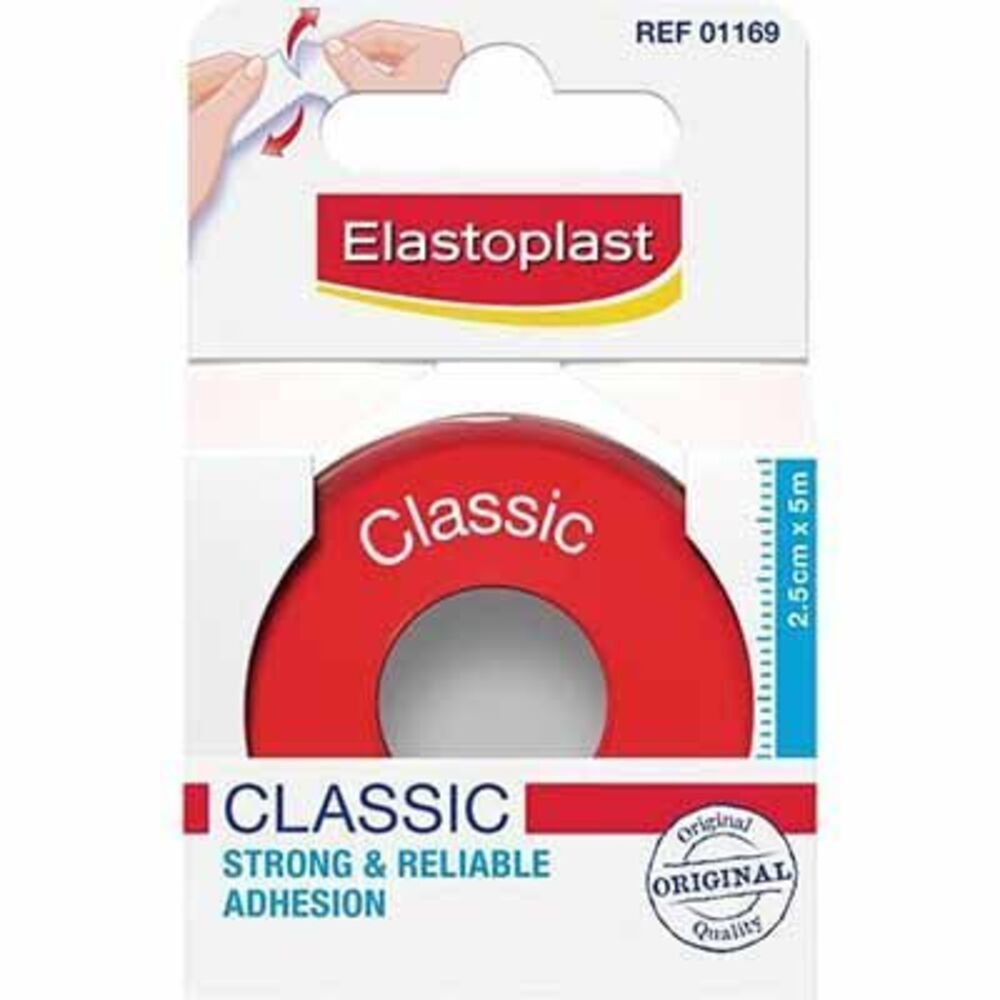 Photo de Elastoplast sparadrap classic 2.5cmx5m Elastoplast Elastoplast sparadrap classic 2.5cmx5m Elastoplast-224323