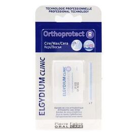 Elgydium clinic orthoprotect bandes de cire orthodontique x7 - pierre fabre -223276
