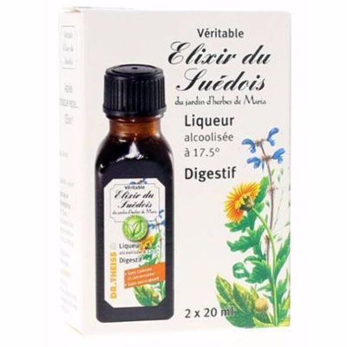 Photo de Élixir du suédois 2 x 20ml Dr theiss Élixir du suédois 2 x 20ml Dr theiss-216850