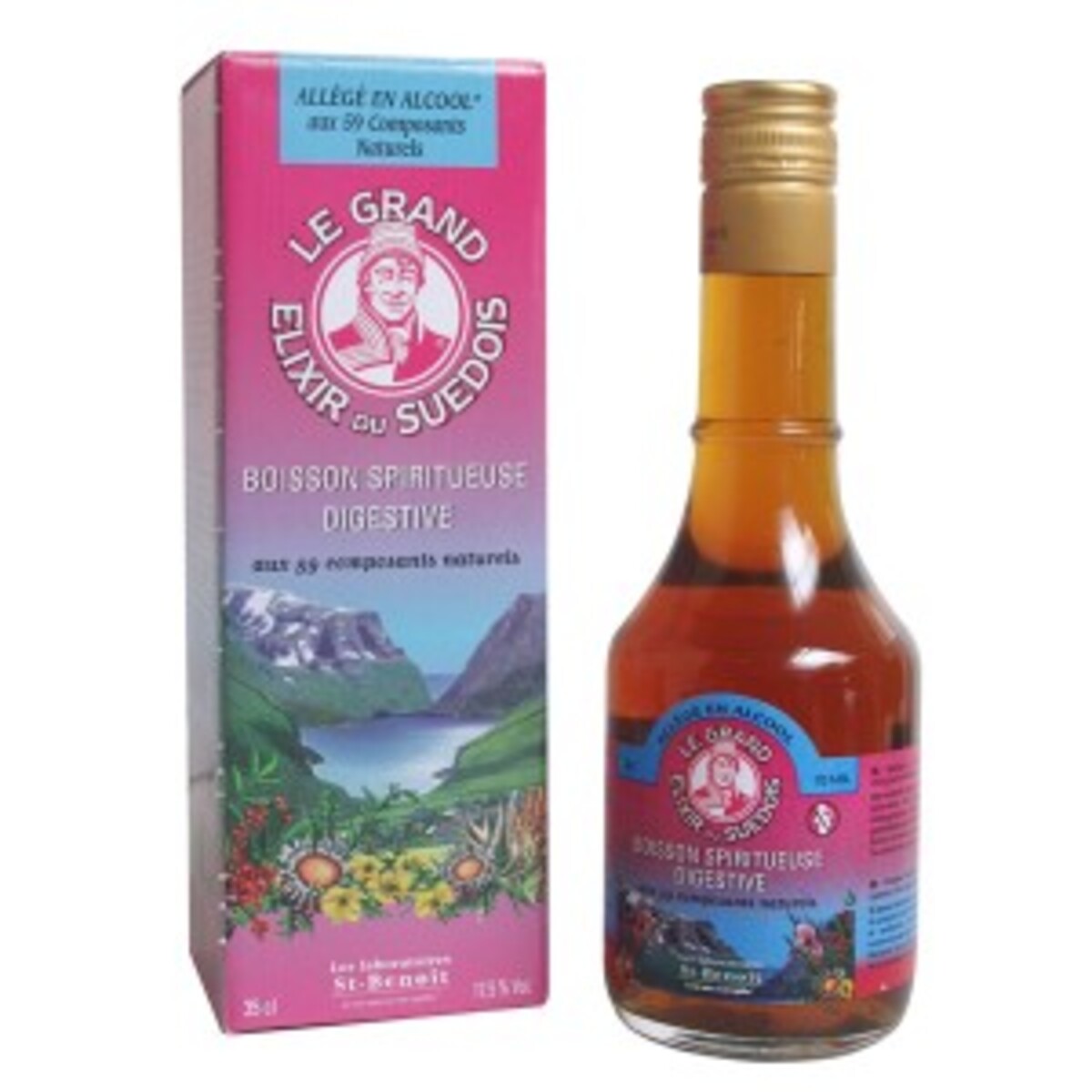Elixir suédois 17.5 350.0 ml elixir du suédois st benoît Achat