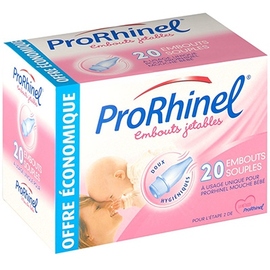 Embouts jetables souples x 20 - Prorhinel -200008