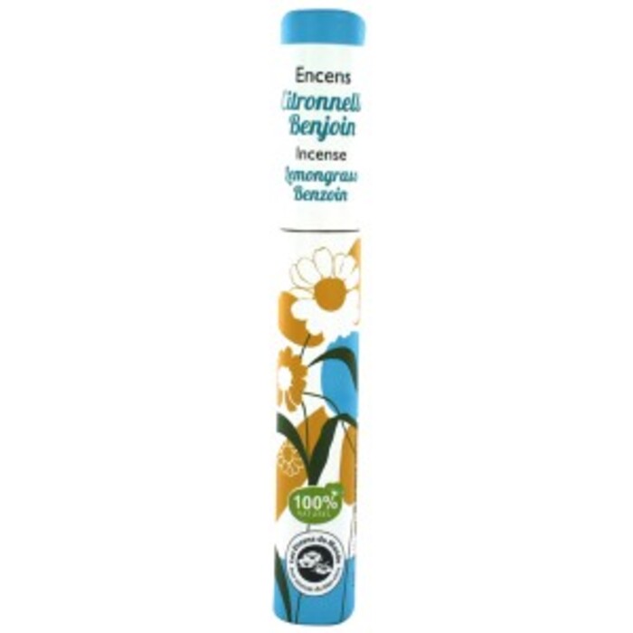 Photo de Encens vegetal citronnelle benjion - tube 30 batonnets Florisens Encens vegetal citronnelle benjion - tube 30 batonnets Florisens-135817
