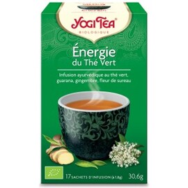 Energie du thé vert bio - 17 infusettes - divers - yogi tea -190029