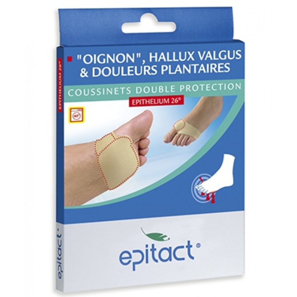 Photo de Epitact coussinets double protection taille l Epitact Epitact coussinets double protection taille l Epitact-145649