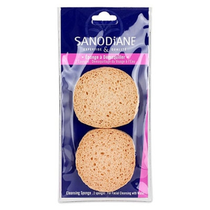 Photo de Eponge à démaquiller x2 Sanodiane Eponge à démaquiller x2 Sanodiane-5688
