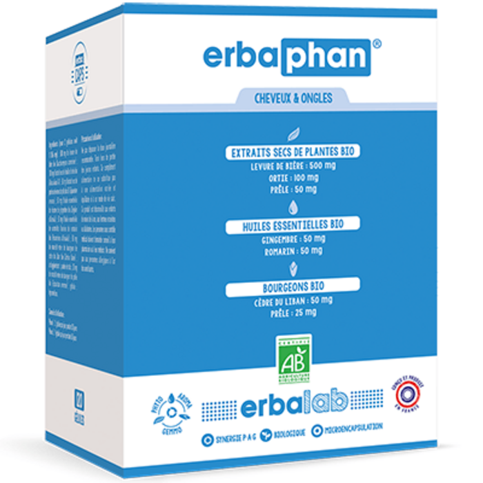 Photo de Erbaphan 120 gélules Erbalab Erbaphan 120 gélules Erbalab-216436