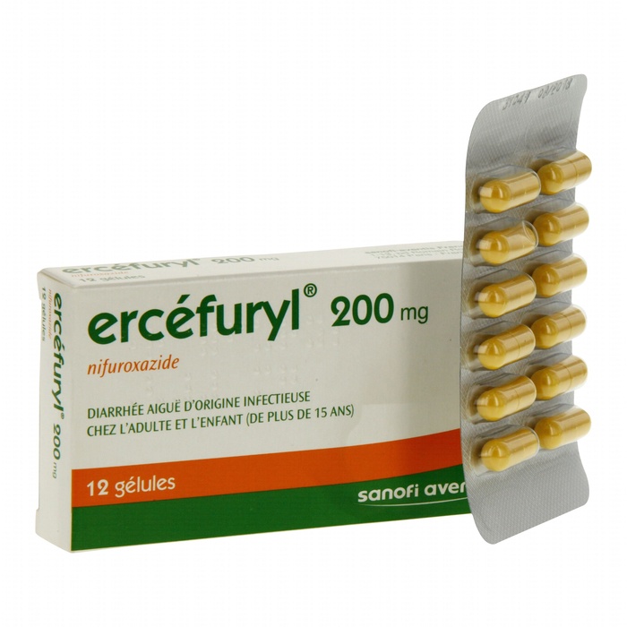 Photo de Ercefuryl 200mg - 12 gélules Sanofi Ercefuryl 200mg - 12 gélules Sanofi-192440