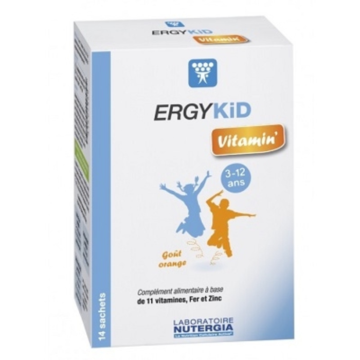 Photo de Ergykid vitamin - 14 sachets Nutergia Ergykid vitamin - 14 sachets Nutergia-201024