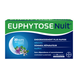 Euphytosenuit 30 comprimés - nuit - bayer -206472