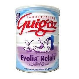 Evolia relais 1 lait en poudre 0-6 mois 800g - guigoz -197546