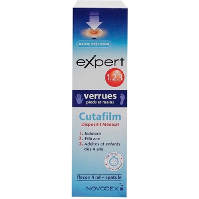 Photo de Expert 123 cutafilm verrues pieds et mains 4ml Novodex Expert 123 cutafilm verrues pieds et mains 4ml Novodex-213992