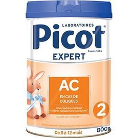 Expert lait ac coliques 6-12mois 800g - picot -223697