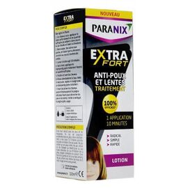Extra fort anti-poux et lentes traitement lotion 100ml - paranix -221710