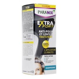 Extra fort anti-poux et lentes traitement shampooing 200ml - paranix -221568