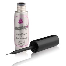 Eye liner soin à l'huile de rose musquée (noir) - 5.0 ml - maquillage - eumadis mosquetas -123721