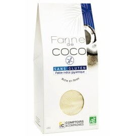 Farine de Noix de coco BIO - 400 g - divers - Comptoirs & compagnies -134767