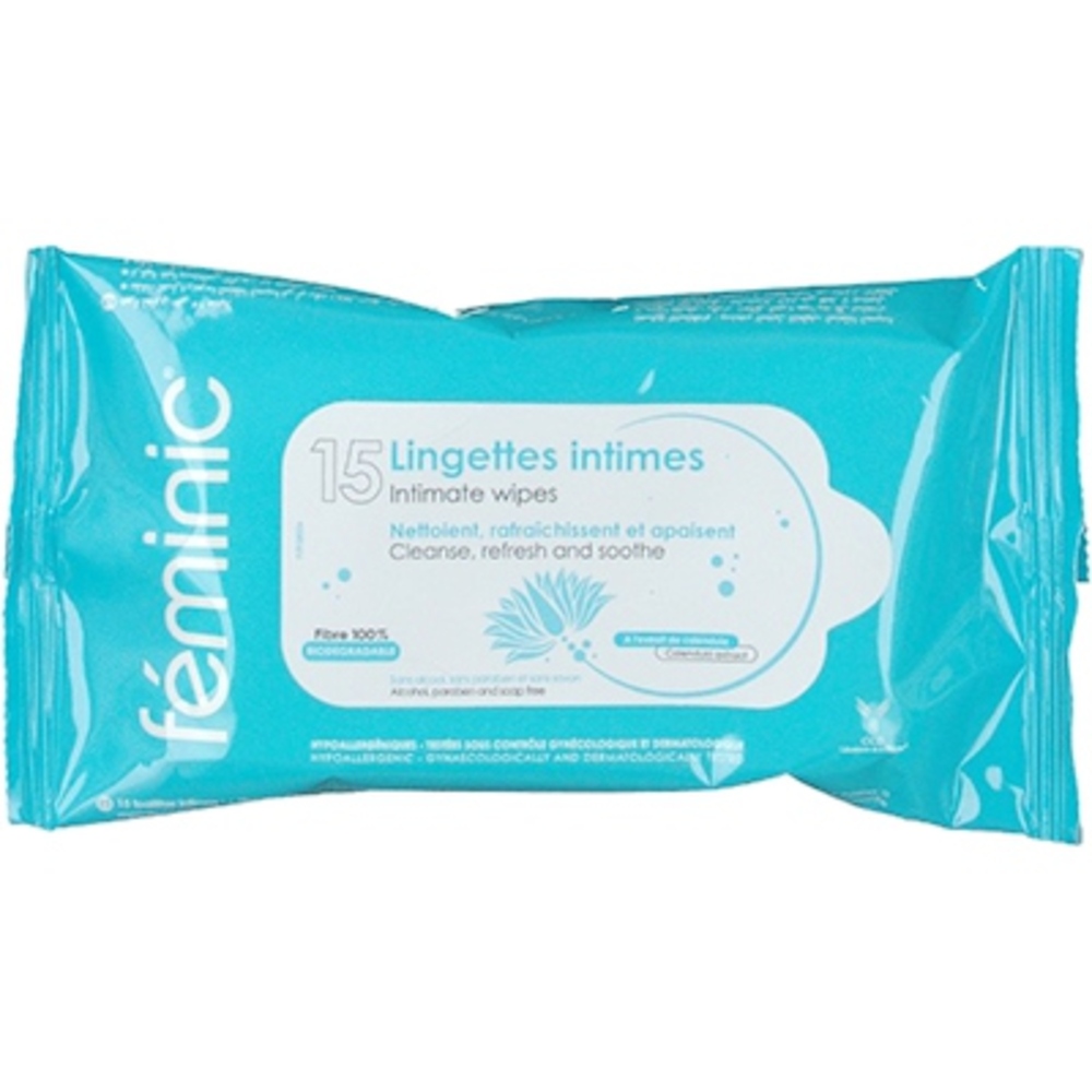 Photo de Feminic lingettes intimes - 15 lingettes Laboratoire ccd Feminic lingettes intimes - 15 lingettes Laboratoire ccd-205881