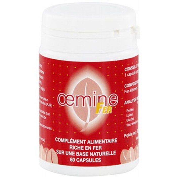 Photo de Fer 60 capsules Oemine Fer 60 capsules Oemine-140137