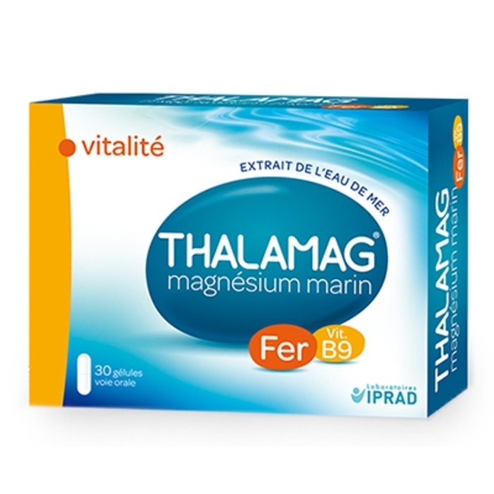 Photo de Fer vitamine b9 - 30 gélules Thalamag Fer vitamine b9 - 30 gélules Thalamag-91427