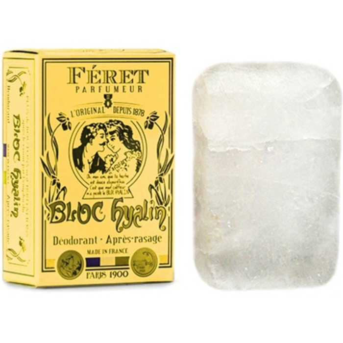 Photo de Féret parfumeur bloc hyalin pierre d'alun 100g Feret parfumeur Féret parfumeur bloc hyalin pierre d'alun 100g Feret parfumeur-144143