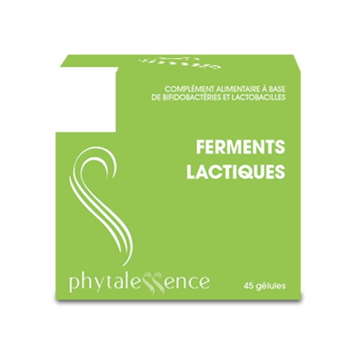 Photo de Ferments lactiques 45 gélules Phytalessence Ferments lactiques 45 gélules Phytalessence-149893