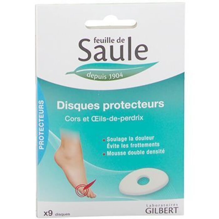 Photo de Feuille de saule disques protecteurs cors oeils-de-perdrix x9 Feuille de saule Feuille de saule disques protecteurs cors oeils-de-perdrix x9 Feuille de saule-224408