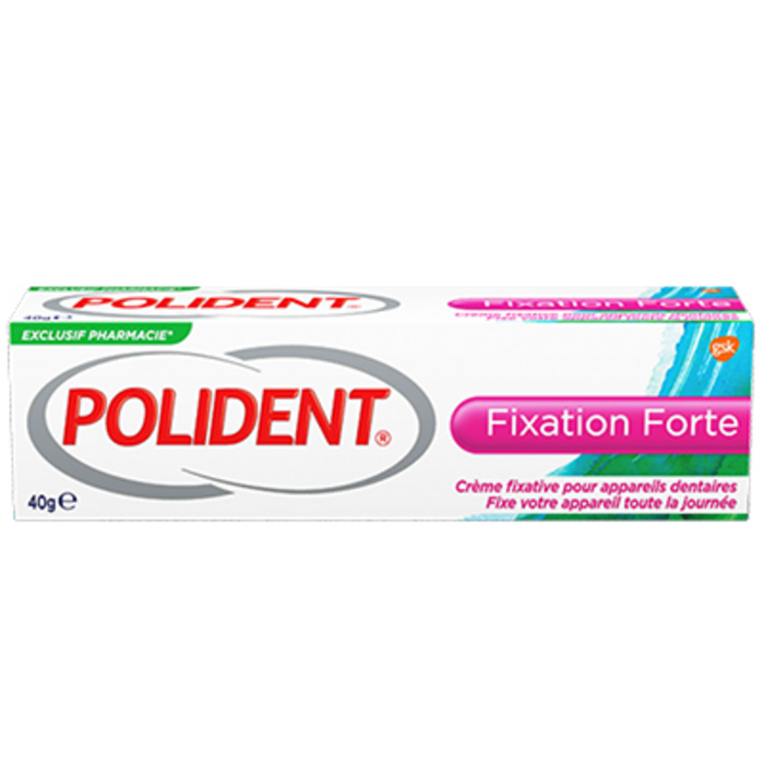 Photo de Fixation forte crème fixative 40g Polident Fixation forte crème fixative 40g Polident-219181