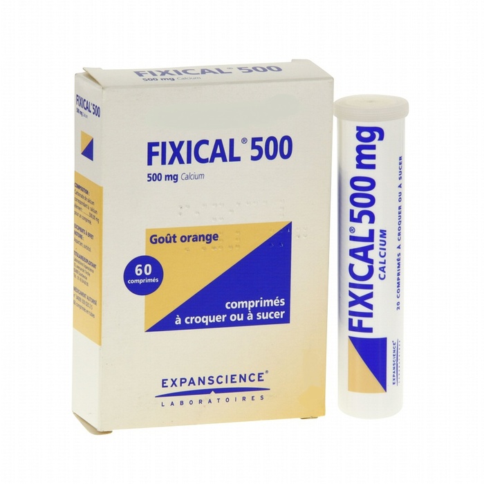 Photo de Fixical 500mg - 60 comprimés à sucer Expanscience Fixical 500mg - 60 comprimés à sucer Expanscience-192134
