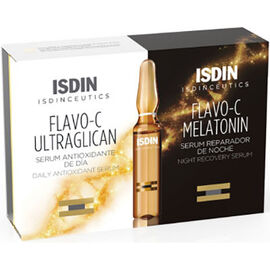 Flavo-c melatonin + ultraglican 20 ampoules - isdin -225807