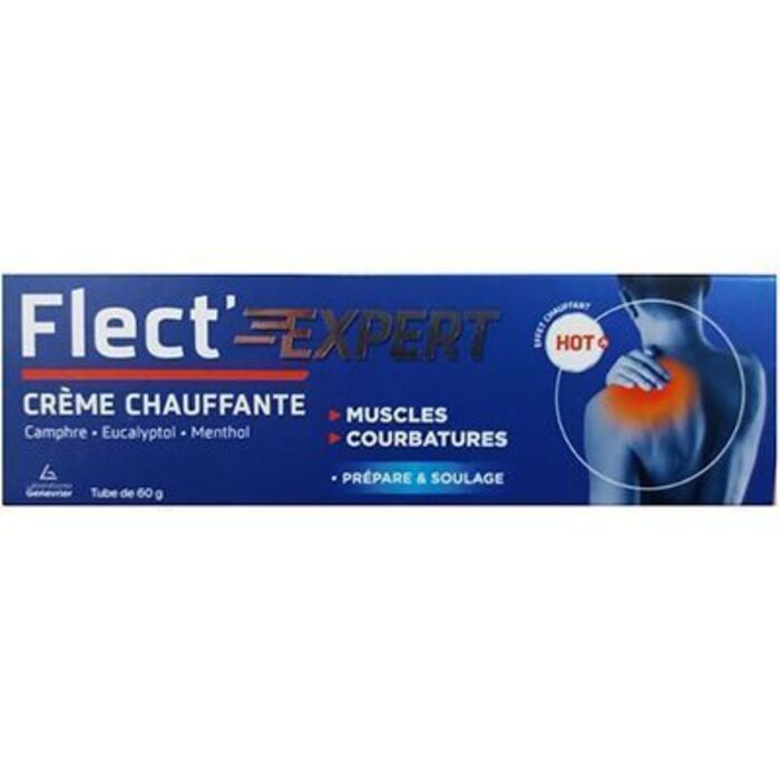 Photo de Flect'expert crème chauffante 60g Genevrier Flect'expert crème chauffante 60g Genevrier-223532