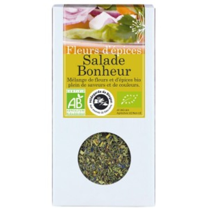 Fleurs d'épices salade bonheur bio - boîte de 20 g Florisens-135766