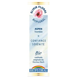 Fleurs de Bach 02 Aspen - Tremble - 20.0 ml - Elixirs Floraux - Biofloral Confiance et sérénité-1293