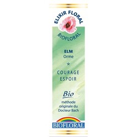 Fleurs de Bach 11 Elm - Orme - 20.0 ml - Elixirs Floraux - Biofloral Courage et espoir-1303