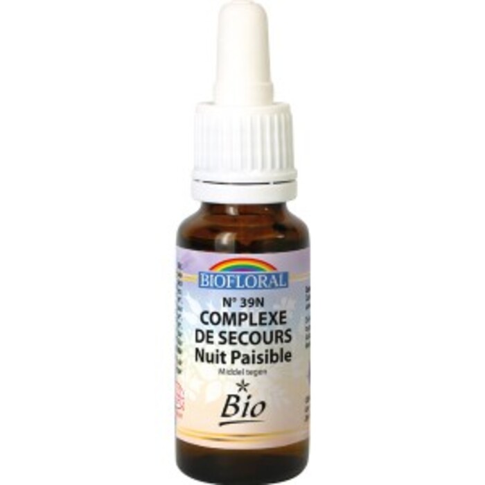 Photo de Fleurs de bach complexe secours - nuit paisible - compte-gouttes Biofloral Fleurs de bach complexe secours - nuit paisible - compte-gouttes Biofloral-134033