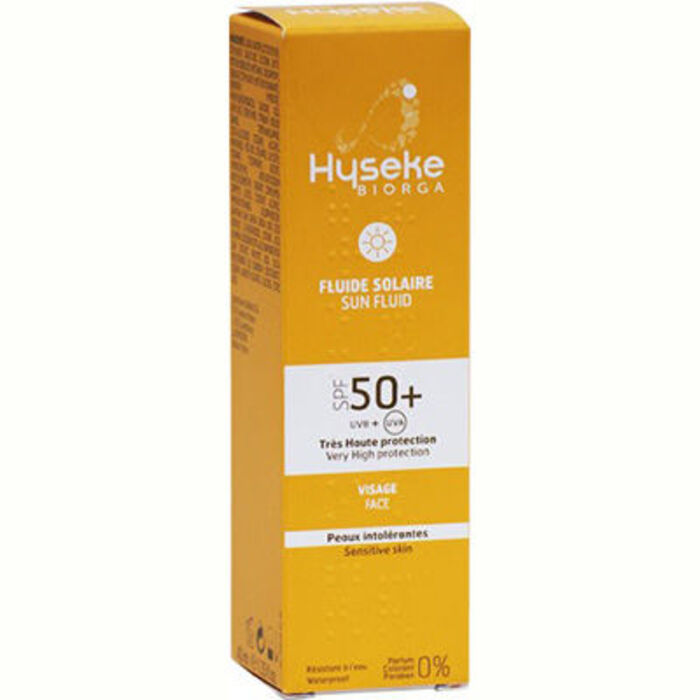 Photo de Fluide solaire peaux intolérantes spf50+ 40ml Hyseke Fluide solaire peaux intolérantes spf50+ 40ml Hyseke-226342