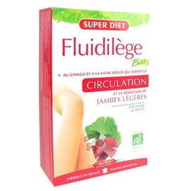 FLUIDILEGE BIO - 20 ampoules de 15ml - 20.0 unités - Circulation - Super Diet Jambes fines et légères-4537