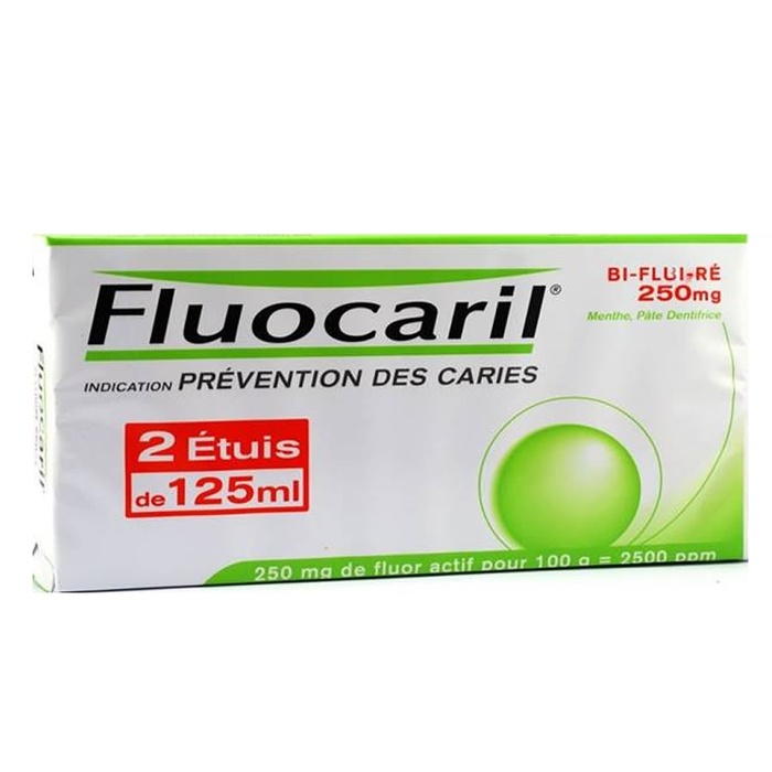 Photo de Fluocaril bi-fluoré 250mg menthe - 2x Procter & gamble Fluocaril bi-fluoré 250mg menthe - 2x Procter & gamble-194361