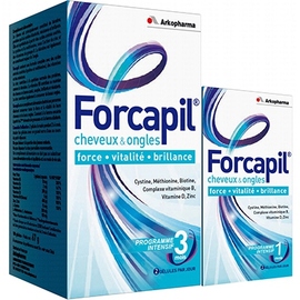 Forcapil - 180 Capsules + 60 OFFERTES - 240.0 unites - beauté - ArkoPharma Forcapil-107413