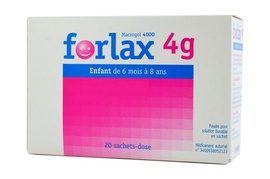 Forlax 4g - 20 sachets-doses - 4.0 g - ipsen pharma -193525