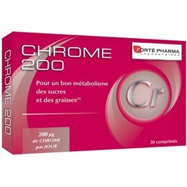 Forte pharma chrome 200 30 comprimés - forté pharma -210516