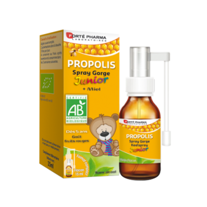Photo de Forte pharma propolis spray gorge junior 15ml Forté pharma Forte pharma propolis spray gorge junior 15ml Forté pharma-215339
