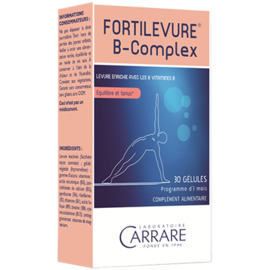 Fortilevure b-complex 30 gélules - carrare -221034