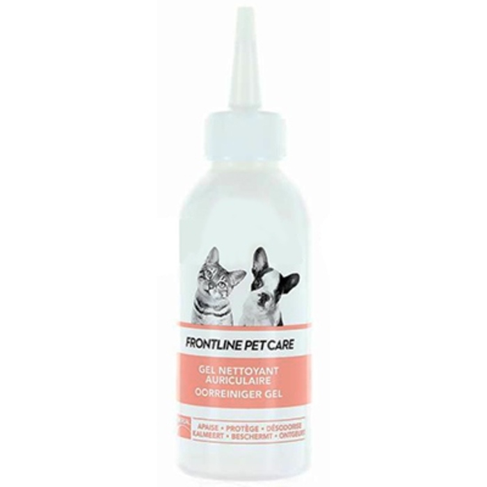Photo de Frontline pet care gel nettoyant auriculaire - 125ml Merial Frontline pet care gel nettoyant auriculaire - 125ml Merial-205229