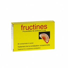 Fructines au picosulfate de sodium 5mg - 30 comprimés à sucer - laboratoires db pharma -192294