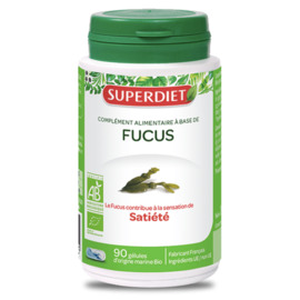 Fucus bio  -  90 gélules - 90.0 unités - les gélules de plantes bio - super diet Satiété, Coupe faim-138943