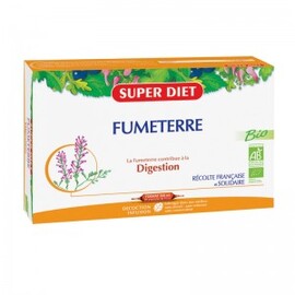 Fumeterre Ampoule Bio - 20.0 unites - Digestion bien être - Super Diet Excellent dépuratif général-4454