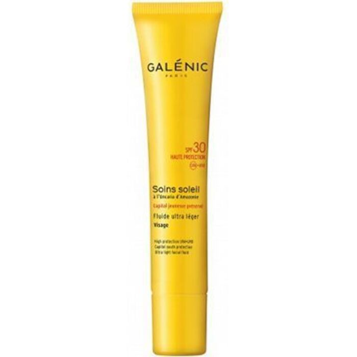 Photo de Galenic soins soleil fluide ultra-léger spf30 40ml Galénic Galenic soins soleil fluide ultra-léger spf30 40ml Galénic-213222