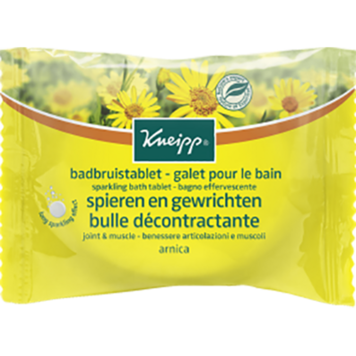 Photo de Galet pour le bain bulle décontractante arnica 80g Kneipp Galet pour le bain bulle décontractante arnica 80g Kneipp-226175