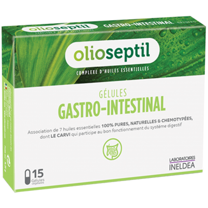 Photo de Gastro-intestinal 15 gélules Olioseptil Gastro-intestinal 15 gélules Olioseptil-137212