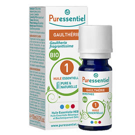 Gaulthérie BIO** - 10.0 ml - huiles essentielles - hebbd - Puressentiel -130700